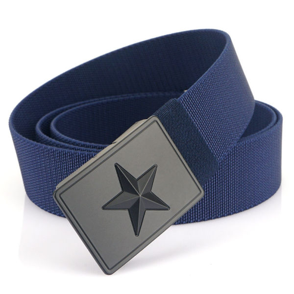 Men's Outdoor Casual Canvas Nylon Tactical Belt