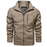 Men's Outdoor Waterproof And Windproof Hooded Jacket