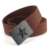 Men's Outdoor Casual Canvas Nylon Tactical Belt