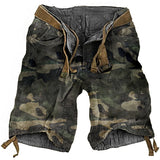Mens Outdoor Camouflage Casual Shorts
