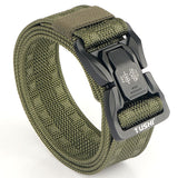 Men's Outdoor Commuter Buckle Fast Dry Nylon Tactical Belt