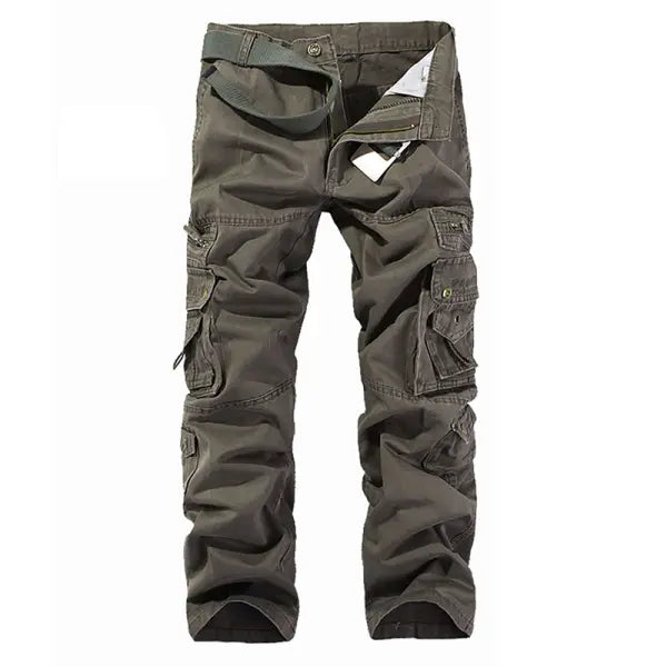Men's Outdoor Casual Cotton Overalls Trousers