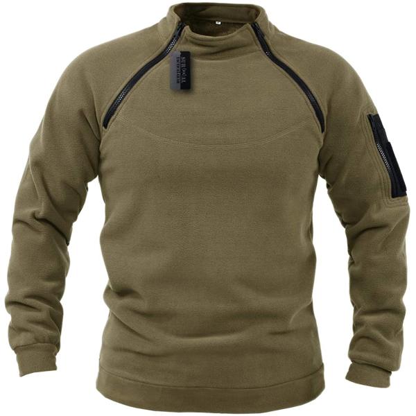 Mens Outdoor Warm And Breathable Tactical Sweater
