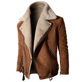Men's Outdoor Casual Warm Lapel Jacket