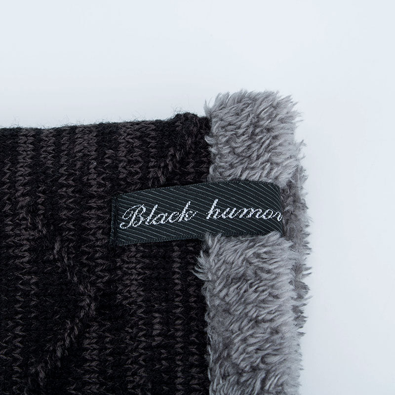 Men's Outdoor Warm Fleece Knitted Beanie