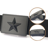 Men's Outdoor Casual Canvas Nylon Tactical Belt