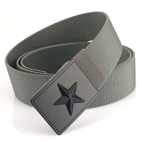 Men's Outdoor Casual Canvas Nylon Tactical Belt