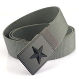 Men's Outdoor Casual Canvas Nylon Tactical Belt
