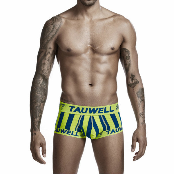 Men's Fashion Casual Vertical Striped Boxer Briefs
