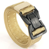 Men's Outdoor Commuter Buckle Fast Dry Nylon Tactical Belt