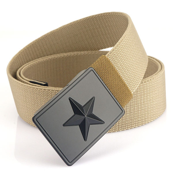 Men's Outdoor Casual Canvas Nylon Tactical Belt