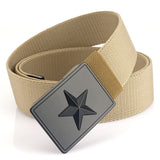 Men's Outdoor Casual Canvas Nylon Tactical Belt