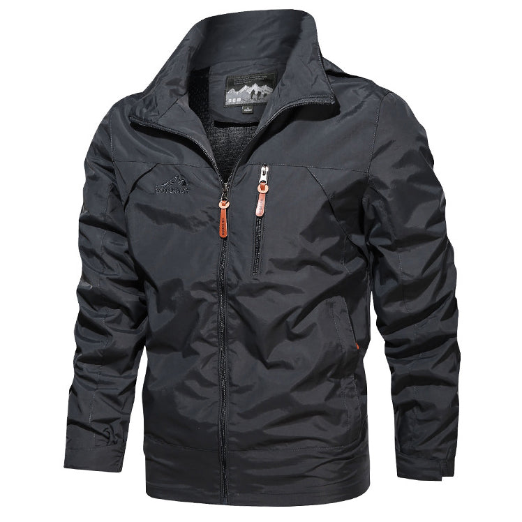 Men's Outdoor Waterproof And Windproof Hooded Jacket