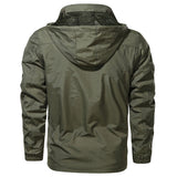 Men's Outdoor Waterproof And Windproof Hooded Jacket