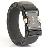 Men's Outdoor Nylon Quick Dry Aluminum Alloy Buckle Tactical Belt