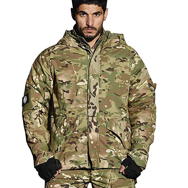G8 Soft Shell Tactical Jacket Military Fleece Hooded Coat