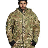 G8 Soft Shell Tactical Jacket Military Fleece Hooded Coat