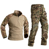 Men's G3 Combat Tactical Uniform with Removable Knee Pads