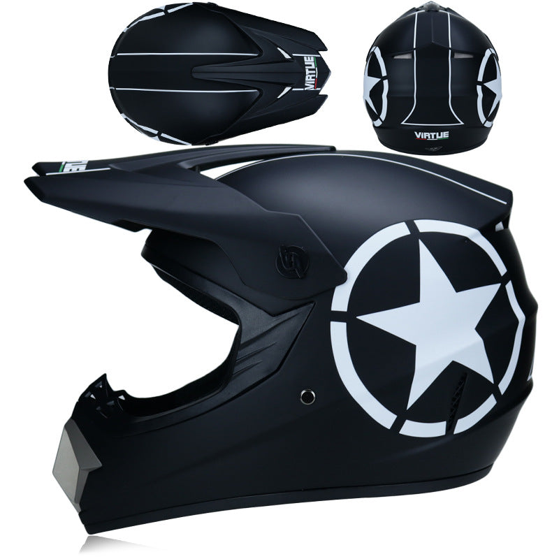 All-weather Off-Road Motorcycle Helmet Virtue Dirt Bike Racing Helmet