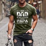 Papa Men's Cotton Short Sleeve T-Shirt