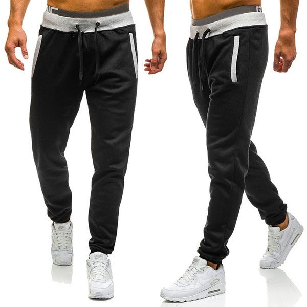 Men's Fashion Casual Letter Print Side Zip Hoodie