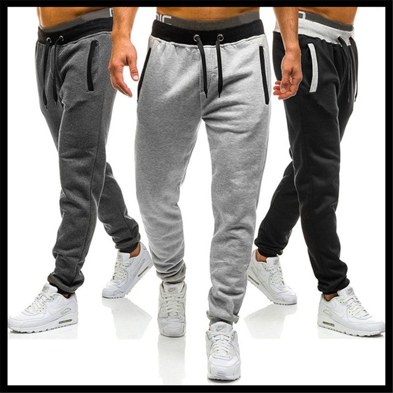 Men's Fashion Casual Letter Print Side Zip Hoodie
