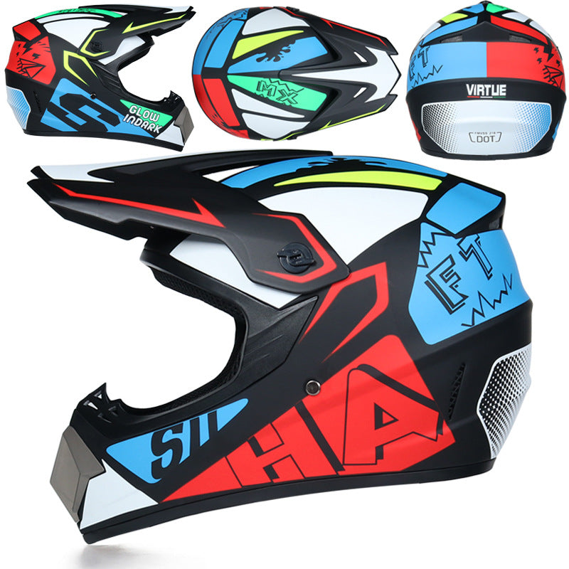 All-weather Off-Road Motorcycle Helmet Virtue Dirt Bike Racing Helmet