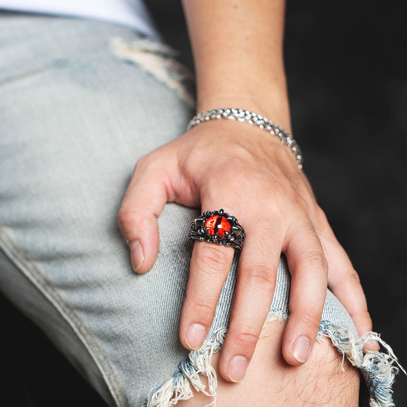 Dragon's Eye Gothic Ring