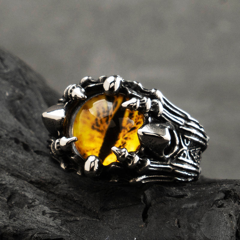 Dragon's Eye Gothic Ring
