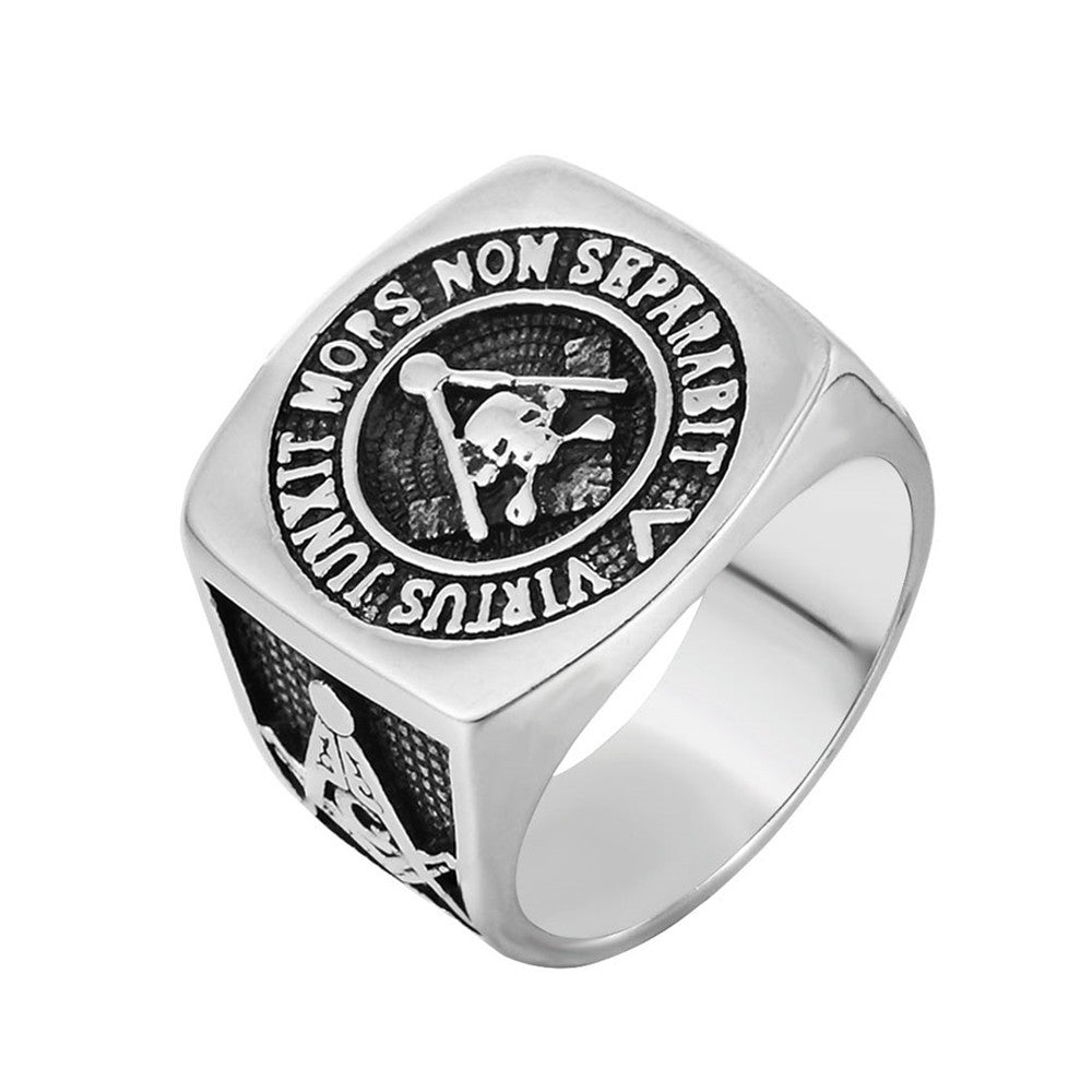 Masonic Skull Ring