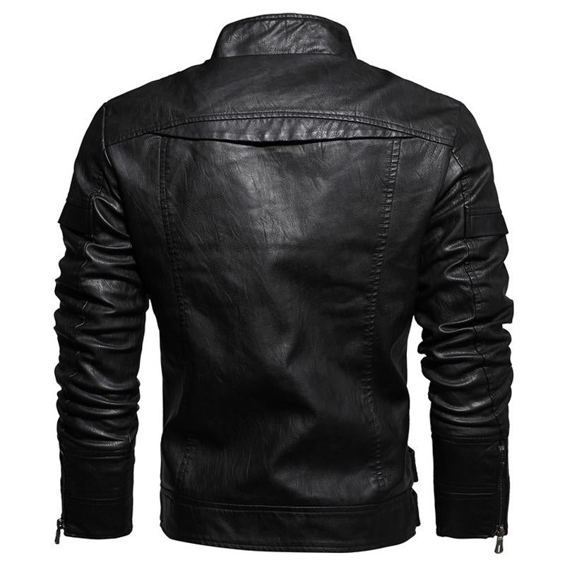 Espnman Leather Chopper Jacket