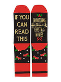 I'm Watching Christmas Movies Socks