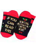 I'm Watching Christmas Movies Socks