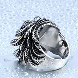 Winged Skull Ring