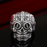 Sugar Skull Ring - Stainless Steel