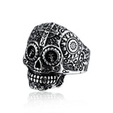 Sugar Skull Ring - Stainless Steel