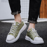Men Daily Ice Silk Cloth Breathable Quick Drying Casual Sneakers