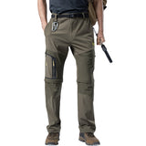 Stretch Convertible Quick Dry Zip Off Pants