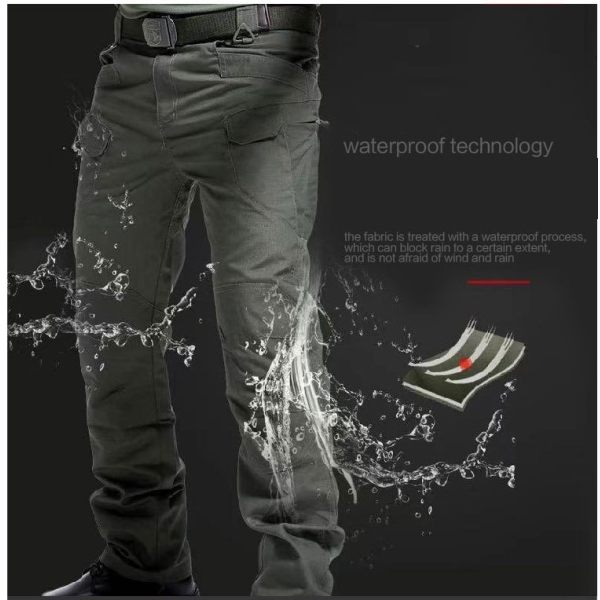 Men's Multi-pocket Waterproof Tactical Hiking Cargo Pants