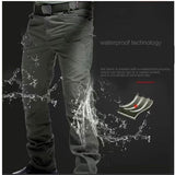 Men's Multi-pocket Waterproof Tactical Hiking Cargo Pants