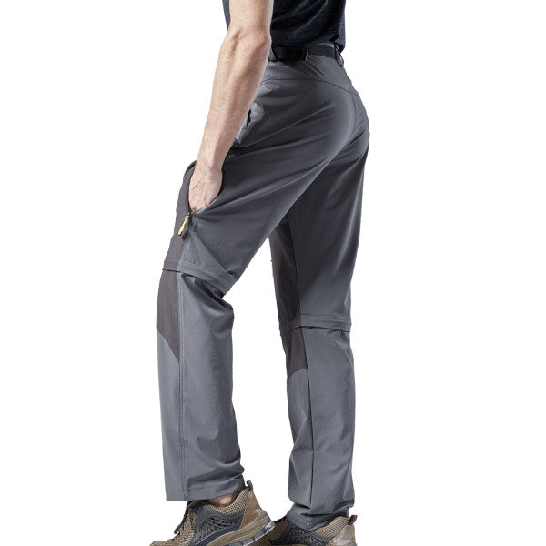 Stretch Convertible Quick Dry Zip Off Pants