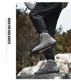Men’s Winter Warm Outdoor Hiking Boots