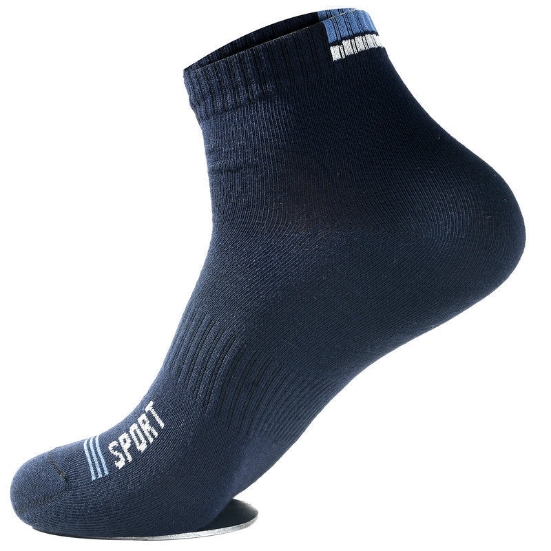 Men's Comfortable Mid-tube Breathable Alphabet Sports Socks