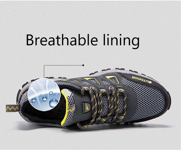 Men's Soft Non-Slip Breathable Outdoor Hiking Shoes