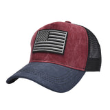 Men's Velcro Embroidered Sun Protection Outdoor Hiking Sunhat