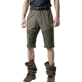 Stretch Convertible Quick Dry Zip Off Pants