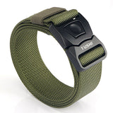Men's Outdoor Tactical Quick Buckle Belt CS Field Training Nylon Outer Belt