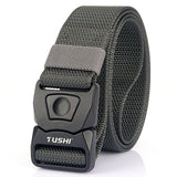 Men's Outdoor Tactical Quick Buckle Belt CS Field Training Nylon Outer Belt