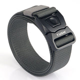 Men's Outdoor Tactical Quick Buckle Belt CS Field Training Nylon Outer Belt