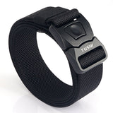 Men's Outdoor Tactical Quick Buckle Belt CS Field Training Nylon Outer Belt